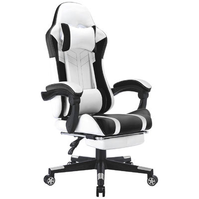 Colorato personalizzato Video a schiena alta Ergonomica Sedia da gioco da corsa di tipo metallo PC con poggiapiedi