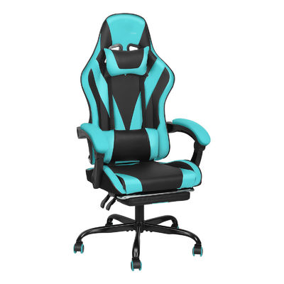 Moderno design video con schiena alta ergonomico sedia da gioco da corsa con poggiapiedi conveniente