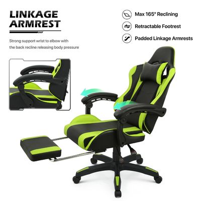 Arredamento per ufficio a prezzi accessibili sedia da gioco ergonomica ALINUNU 25&quot;D x 26.5&quot;W x 42.5&quot;H