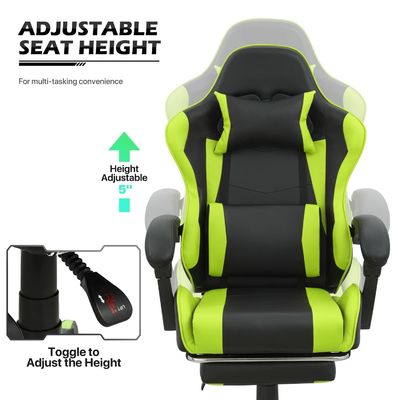 Arredamento per ufficio a prezzi accessibili sedia da gioco ergonomica ALINUNU 25&quot;D x 26.5&quot;W x 42.5&quot;H