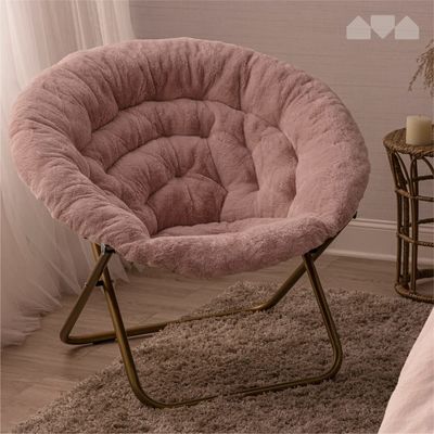 Poltrone pieghevole rotondo spessore pieghevole lettino soggiorno poltrone lunare stile di design moderno