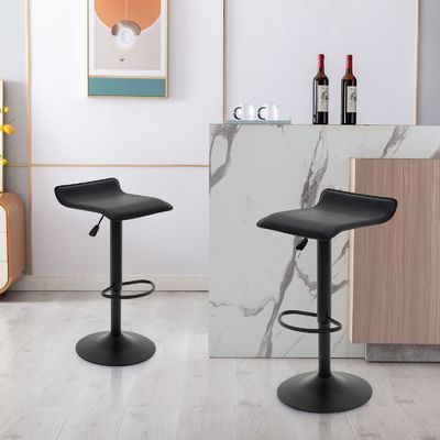 Colore personalizzato ALINUNU Scaffali a sbalzo per bar in cuoio PU Sedia a sbalzo per la sala da pranzo
