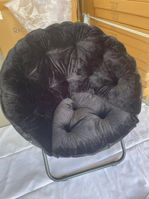 Poltrone pieghevole rotondo spessore pieghevole lettino soggiorno poltrone lunare stile di design moderno