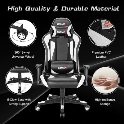 ALINUNU Customizabile Laboratorio Segreto Ergonomica Sedia da videogioco da corsa Lo stile perfetto