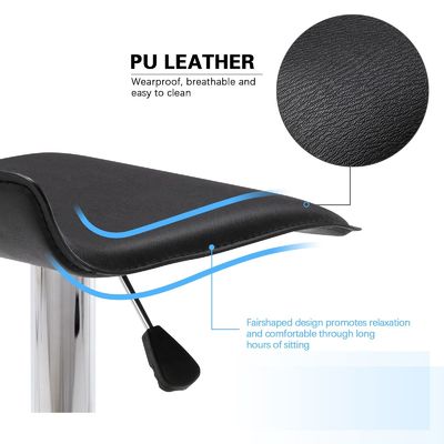 Arredamento commerciale ALINUNU Modern Swivel PU Leather Bar Stools for Bar Furniture
