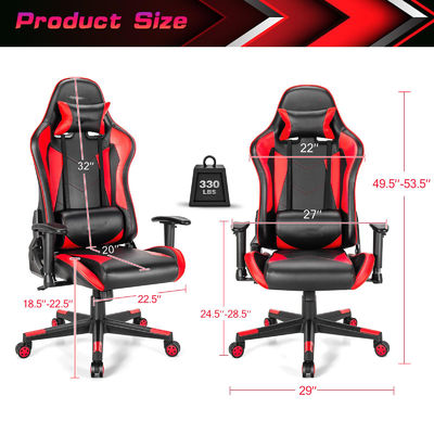 Peso articolo 42 libbre Arredamento per la casa ufficio ergonomico PC da corsa sedia da videogioco
