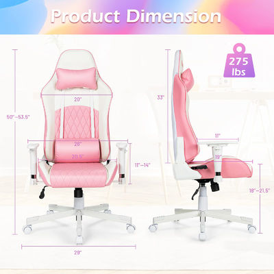 Colore personalizzabile ALINUNU Secret LabSettone da gioco da corsa 29&quot;D x 29&quot;W x 49.5&quot;H