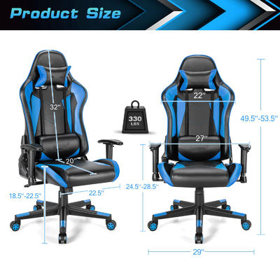 ALINUNU Customizable Secret Lab Ergonomic Racing PC Video Gaming Chair per ufficio interno