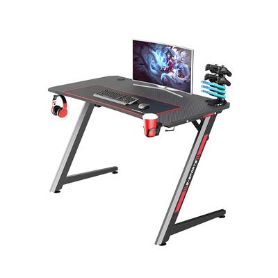 Z Gaming Desk Computer Table Con Combattimento Rgb Led Respirazione Luce Per Spazio di Lavoro Domestico