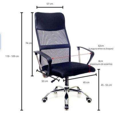 Spazi di lavoro moderni Poltrona di ufficio girevole con telaio in acciaio inossidabile e colore personalizzato