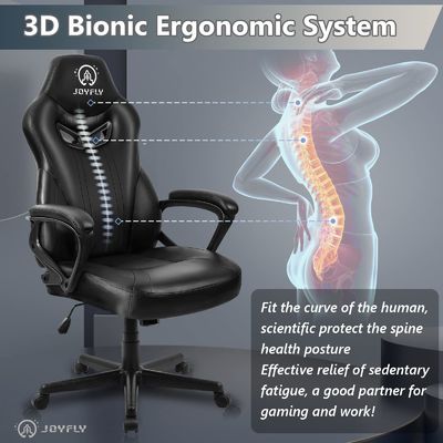 ALINUNU Direct Lumbal Support Racing Gaming Chair per adulti 21&quot;D x 25&quot;W x 43&quot;H