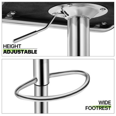 Modern Dining Bar Stool High Chair con regolabile altezza girante da ALINUNU
