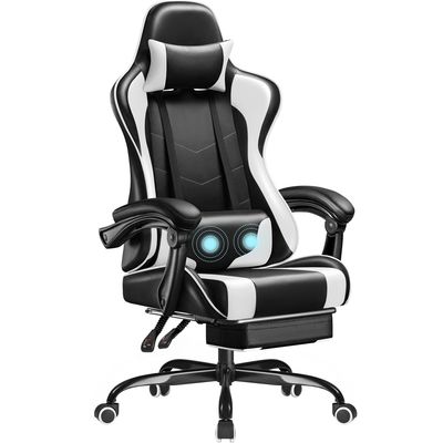 Sedile da gioco Razer da corsa personalizzato con supporto lombare e materiale in pelle sintetica