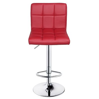Moderno design PU cuoio regolabile sgabello a barre girevole con schiena 14,5 &quot;D x 16&quot;W x 24,5 &quot;H