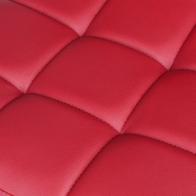 Moderno design PU cuoio regolabile sgabello a barre girevole con schiena 14,5 &quot;D x 16&quot;W x 24,5 &quot;H