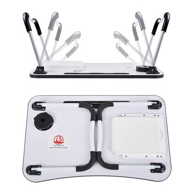 Portable Foldable Laptop Bed Table Desk Tray con portatavola 15.7&quot;D x 23.6&quot;W x 11&quot;H
