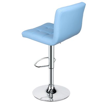 ALINUNU Moderno PU cuoio regolabile sgabello a barre girevole con schiena in colore personalizzato