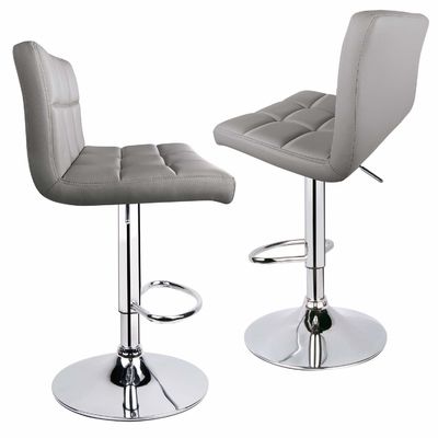 Modern Design Home Bar Stool con schiena e girevole regolabile in colore personalizzato