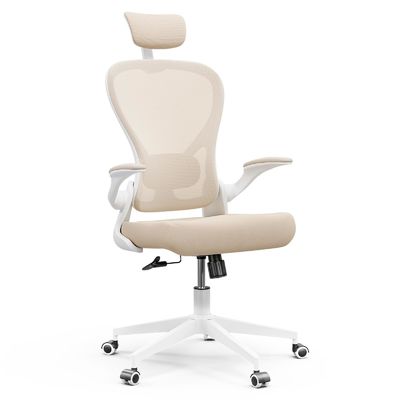 Sedile ergonomica per ufficio personalizzabile sedile girevole moderno con braccia pieghevoli