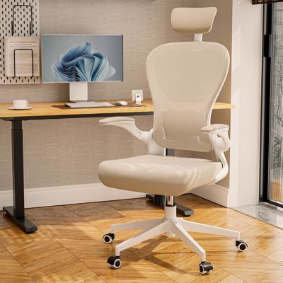 Sedile ergonomica per ufficio personalizzabile sedile girevole moderno con braccia pieghevoli