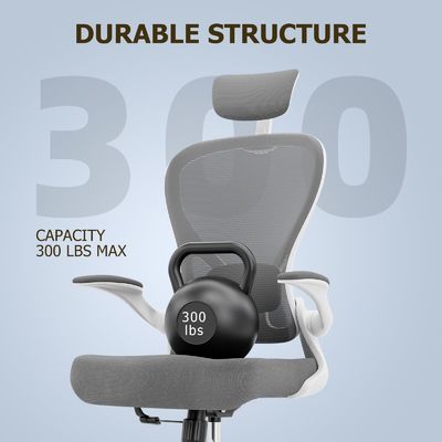 Moderna sedia girevole con braccia pieghevoli Tipo metallico Metallo Ergonomico Casa Sedia da ufficio