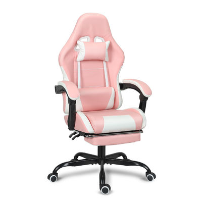 ALINUNU Gaming Chair personalizzabile in altezza regolabile con supporto lombare e poggiapiedi