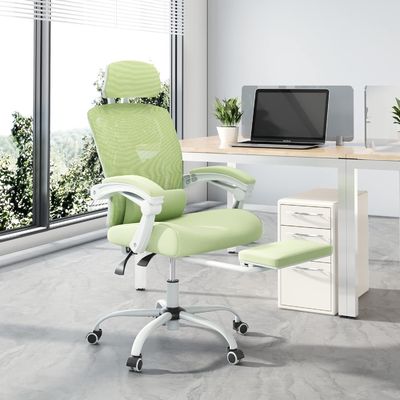 27.56&quot;D x 18.5&quot;W x 47.8&quot;H Back Mesh Rolling Swivel Chair per ergonomia di ufficio