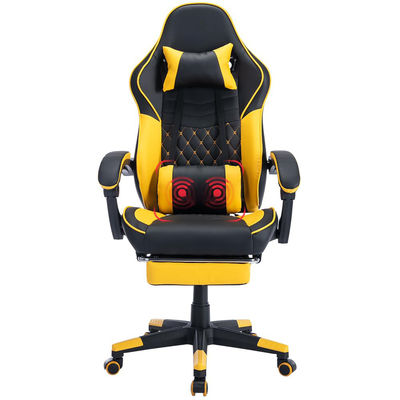 Poltrona da gioco da massaggio in pelle girante ergonomico e girante con bisogno di posti a sedere