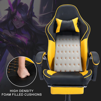 Poltrona da gioco da massaggio in pelle girante ergonomico e girante con bisogno di posti a sedere