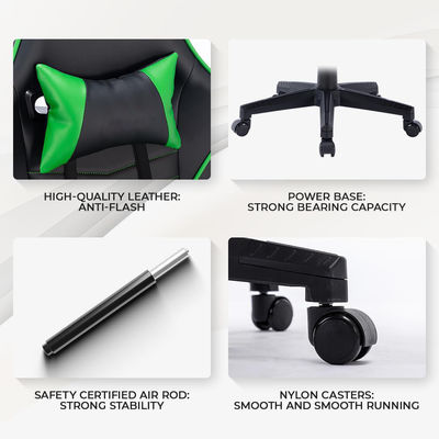 OEM ODM personalizzare sedia da gioco moderno Scorpion pelle ergonomico sedile girante per computer