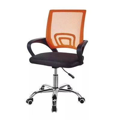 Sedia da ufficio a maglia ergonomica regolabile con appoggio fisso con base metallica
