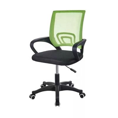 Sedia da ufficio a maglia ergonomica regolabile con appoggio fisso con base metallica
