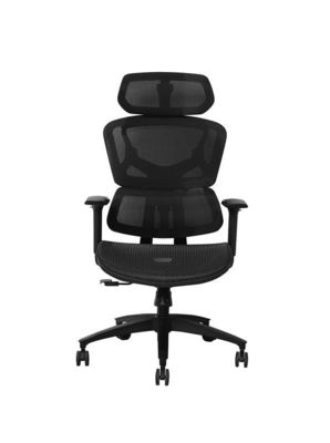 Home Office Desk High Back Sedie per ufficio con sedile a maglia nera KB-3-1 e Back KB-99-11