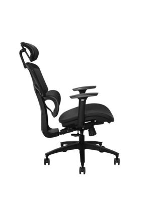 Home Office Desk High Back Sedie per ufficio con sedile a maglia nera KB-3-1 e Back KB-99-11