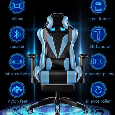 ALINUNU Prezzi sedia da gioco per computer Silla Gamer sedia da computer con altoparlante e massaggio