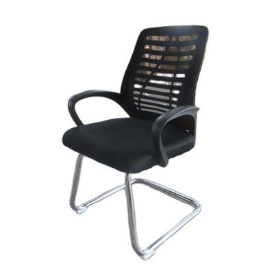 Poltrona ergonomica stile moderno poltrona da ufficio a maglia argento con altezza regolabile