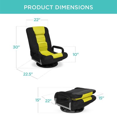 Sedile girante per giochi 360 gradi Multipurpose sedile a terra Rocker per TV colore personalizzato