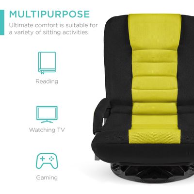 Sedile girante per giochi 360 gradi Multipurpose sedile a terra Rocker per TV colore personalizzato