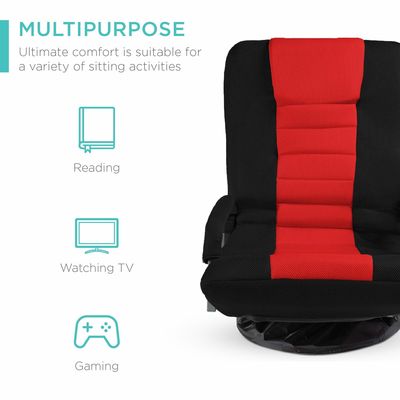 Sedile per giochi a ruota a colori personalizzati con confezionamento postale a 360 gradi