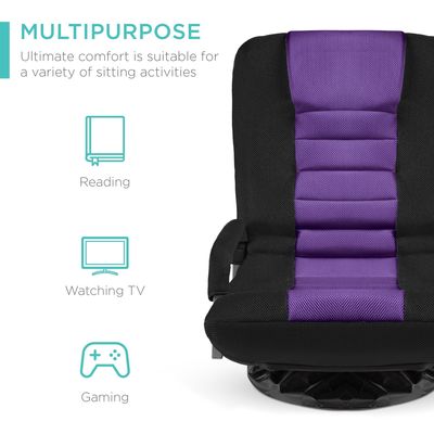 Imballaggio per la posta e telaio in acciaio in lega a 360 gradi Sedile girante per giochi per TV e multiuso