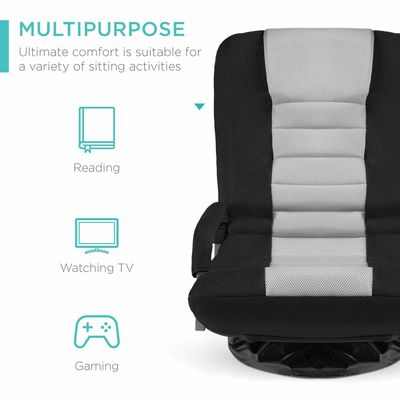 Sedile girante per giochi 360 gradi Multipurpose sedile a terra Rocker per TV colore personalizzato