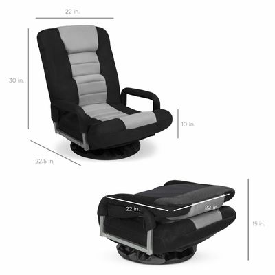Sedile girante per giochi 360 gradi Multipurpose sedile a terra Rocker per TV colore personalizzato