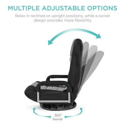 Sedile girante per giochi 360 gradi Multipurpose sedile a terra Rocker per TV colore personalizzato