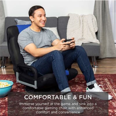 Imballaggio della posta ALINUNU Sedile girante per giochi 360 gradi Poltrona a terra multiuso Rocker per TV