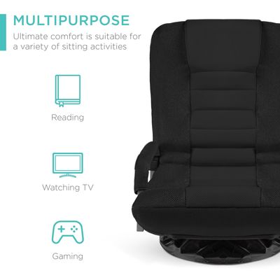 ALINUNU Sedile girante per videogiochi per TV 300 libbre Peso Capacità 360 gradi Multiuso