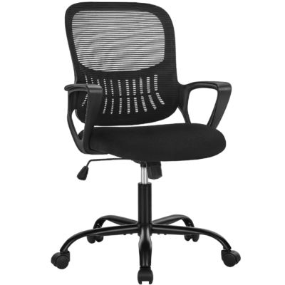 Tavole e sedie di ufficio ergonomiche regolabili Sedie a maglia con comodi braccioli