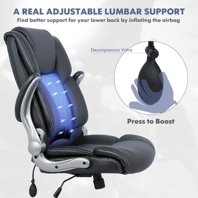 Moderno design Back Executive Office Chair per un peso massimo di 275 libbre Assicurazione