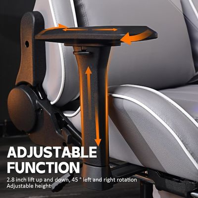 Colore personalizzato Poltrona da gioco ergonomica Altezza regolabile e funzione recliner