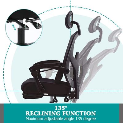 Imballaggio postale Sedie ergonomiche per ufficio con schienale Sedie reticolate con supporto lombare
