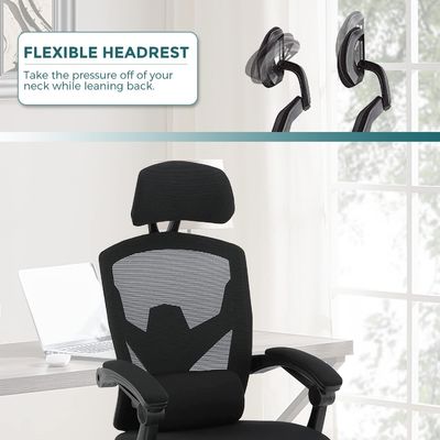 Imballaggio postale Sedie ergonomiche per ufficio con schienale Sedie reticolate con supporto lombare